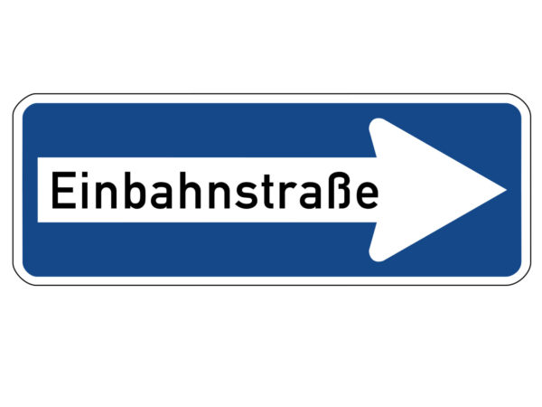 Verkehrszeichen 220 20 Einbahnstraße Rechts Radfahrausbildung Grundschule Parcours
